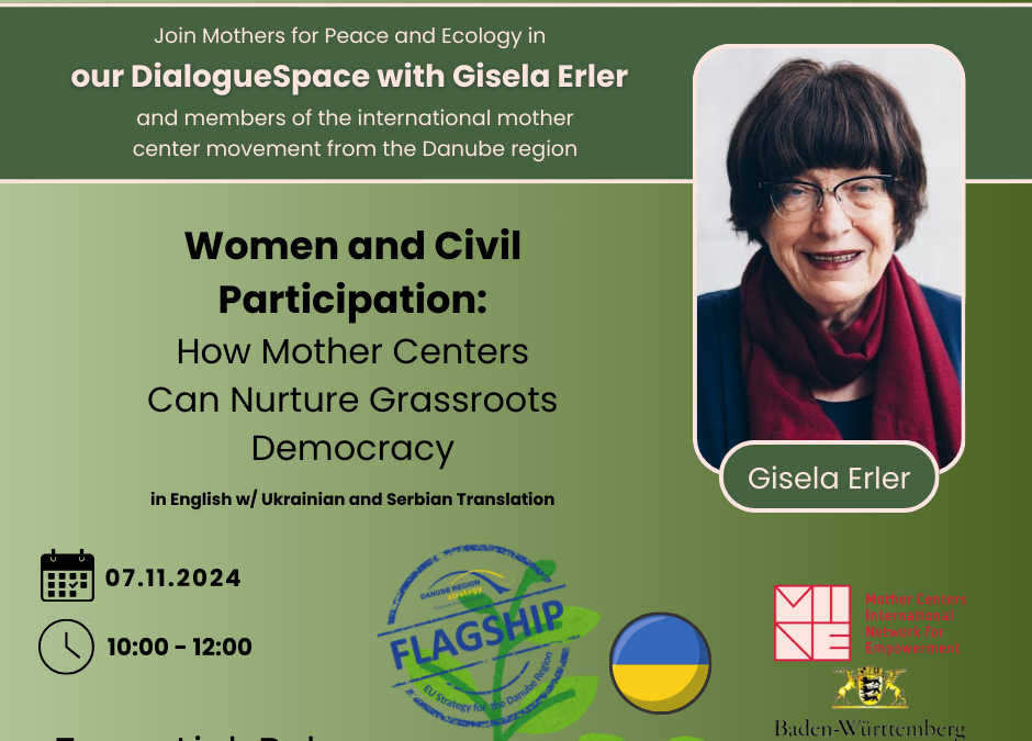 DialogueSpace with Gisela Erler on 07.11.2024